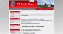 Desktop Screenshot of ffw-unterbechingen.de